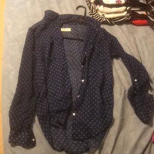 Mesh hollister flannel